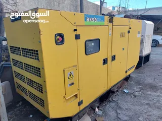  4 مولدات كهرباء للبيع او للايجار احجام من 15 kva لغاية 550 kva