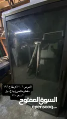  14 تشكليت شبابيك و ابواب مستعمل تسليم على المقاس