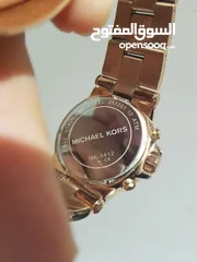  8 MICHAEL KORS_Runway Rose Gold-Tone Watch for sale ساعة نسائية ماركة مايكل كورس للبيع