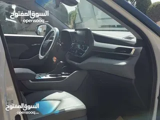  8 تويوتا هايلاندر 2021 فحص 2 جيد فل الفل بفتحه لون ابيض لؤلؤي بسعر مغري قابل للبدل