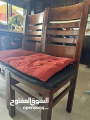  2 6 كراسي سفرة للبيع بشكل سريع بسبب النقل