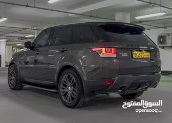  2 Range Rover Sport 2014 V8 Supercharged GCC OMAN رنج روفر سبورت 8 سوبرتشارج خليجي وكالة عمان 2014