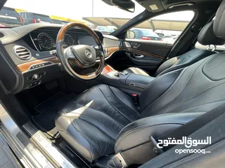  5 مرسيدس S550 موديل 2015 فل اوبشن بحالة ممتازة اربع زرار