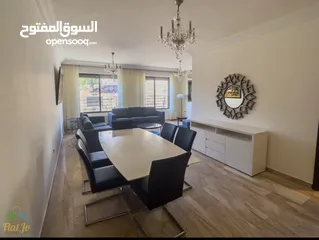 7 Furnished three bedroom for rent in 5th Circle  abdoun   شقة مفروشة ثلاث غرف الدوار الخامس عبدون دير