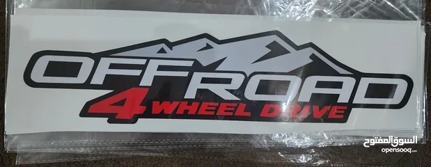 17 stickers for pick up....Z71,,, 4X4,,,,, sport