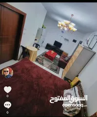  1 ستوديو مفروش للايجار مقابل ديوان الموظفين