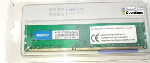  4 memory laptop/desktop 8gb (عرض خاص لحق)      ddr3 1600hhz 12800 1.5 .........................