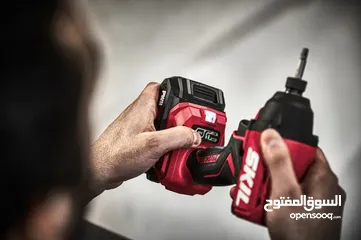  7 مطرقة لاسلكية بدون فرشاة 20 فولت + مثقاب لاسلكي + مثقاب لاسلكي
