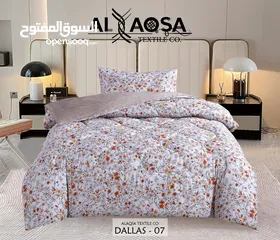  4 كمفورتر نفخ مفرد   3 قطع  شرشف وملف ووجه مخدة   مقاس الشرشف 160_220 مقاس الملف 90_200_30 نوم وراحة