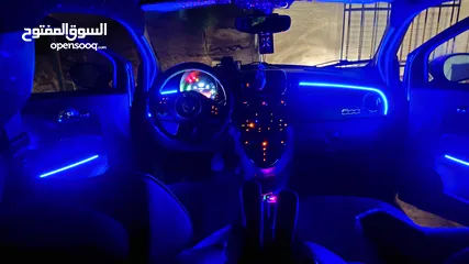  28 فيات 500e موديل 2017 لون اسود