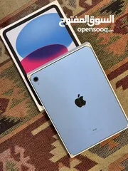  2 Ipad 10 64g جديد مشغل من 9 ايام