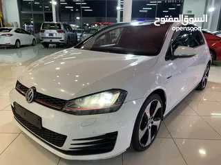  16 فولكسفاغن جولف GTI موديل 2016 خليجي بحاله ممتازه