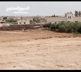  2 فرصه ذهبية على قطع أراضي استثمارية؛في محافظة المفرق في قرية الحميدية. بمساحات 750 م و 1000 م دونم