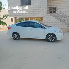  6 هونداي اكسنت ديزل (سولار) 2014 أوتوماتيك أصل خصوصي (برايفت)
