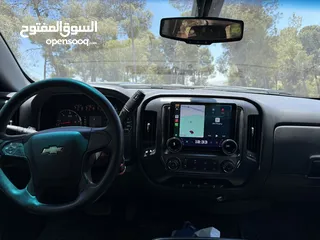  8 Chevrolet Silverado 2016 – فحص 4 جيد – ترخيص جديد – فل أوبشن – لون أسود