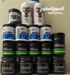  6 كرياتين مونوهايدرات ماركه عالميه أوزان مختلفه صافي 100% بدون نكهات تاريخ طويل الامد