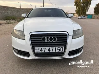  1 اودي A6موديل 2010 فحص 2جيدو2 دقه عراس بدون  رقم مميز بسعر مغري