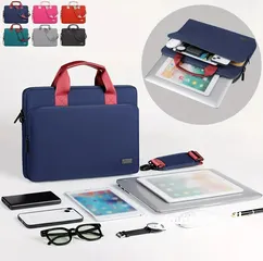  3 Okade T70 Waterproof Shockproof Thin Slim Notebook Laptop Briefcase Bag 15.4 \13.3 حقيبة شنتة لابتوب