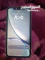  1 تليفون   ايفون XR  مستخدم بحاله جديده