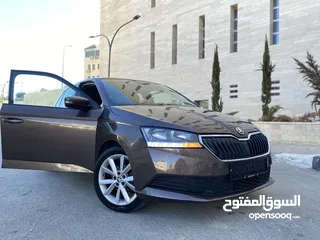 10 سكودا فابيا 2020 ترخيص 2019 اوتوماتيك للبيع