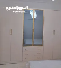  7 غرف نوم  خشب لامنيت تركي 18 ميلي مكفول 5 سنوات ضد الرطوبه والعفن  الغرفه بتتكون خزانه عرض 2