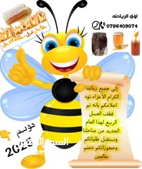  19 موسم 2025 سعر خاص للتجار و للكميات من عسل وشمع علب وبراويز كامله من مناحل عسل مملكة النحل