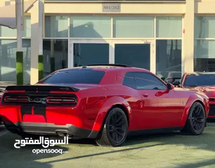  12 DODGE CHALLENGER HELLCAT SRT GCC 2019 WIDE BODY ( 717HP) service history (under warranty)