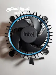  4 مبرد هوائي انتل أصلي للمعالجات جيل 12 + 13 + 14 INTEL CPU STOCK FAN ORIGINAL