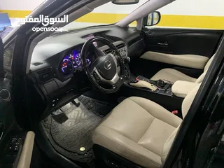  9 لكزس Rx450h  هايبرد موديل 2013 فل كامل كلين تايتل اعلى صنف فحص كامل