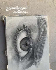  15 رسمات رصاص و ملونه للبيع