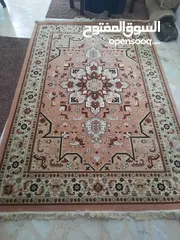  4 سجاد فاخر للبيع (سجادة الوان قياس عرض 150×230 ) وسجاده وممر شاغي طقم الممر قياس 250 طول وعرض 80 سم
