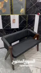  8 طقم كنب مودرن مستورد خشب زان ثنائية + مفرد عدد 2