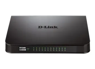  1 D-Link 24-Port 10/100 Mbps Unmanaged Switch