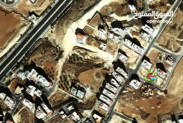 1 للبيع قطعة ارض شمال عمان على شارعين في ابو نصير