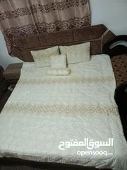  1 حرام عرايسي ابيض منقش ذهبي جديد