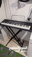  1 لوحة مفاتيح موسيقية كاسيو نظيف keyboard casio ctk-2550