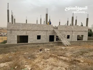  3 منزل مستقل للبيع قيد الانشاء