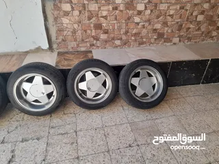 2 جنط باص اتش 100 قياس 16
