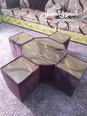  7 مجلس للبيع مع موكيته وستاره