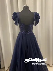  3 فستان افراح كحلي