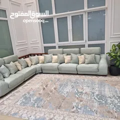  4 اثاث مجلس راقي جدا  مع السجاد furniture with carpet