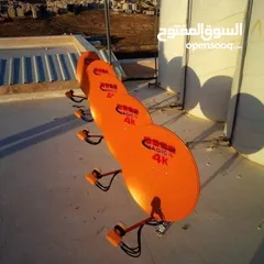  5 نظام ستالايت كامل ( شامل التركيب والتوصيل والبرمجة مجانا 19 دينار )