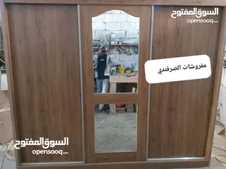  17 خزائن ملابس خشب لامنيت 18م تفصيل حسب الطلب والمقاس  جميع الوان جودة عالية
