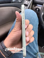  1 ايفون 12 لون فيروزي 256 جيجا بحاله ممتازه