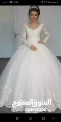  4 فستان عروس تركي للبيع او الإيجار