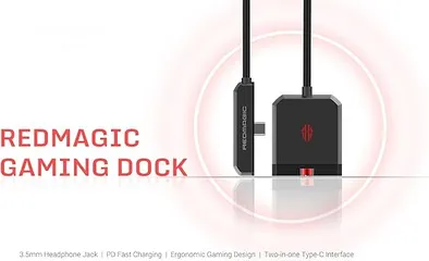  4 Redmagic Gaming Dock تحويلة ريدماجيك