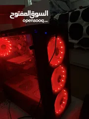 1 Pc gaming  Case rgp  I3 8th gen  Gtx 1050ti  8 g ram