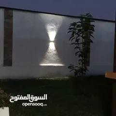  1 وفر كهرباء و فواتير ..مصابيح كاشفه خارجيه بالطاقه الشمسيه 10 led لونين ابيض و اصفر حسب الطلب