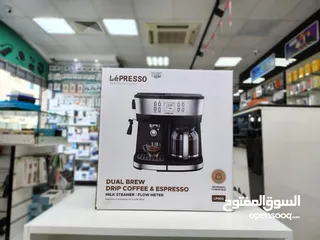  1 LePresso Dual Brew Drip Coffee & Espresso Machine  ( STOCK AVAILABLE )