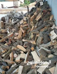  1 حطب زيتون زند وقرمي ناشف حطب لوزيات ناشف